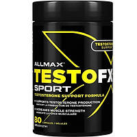 Тестостероновый бустер AllMax Nutrition TestoFX Sport, Testosterone Support Formula 80 Caps US, код: 8181347