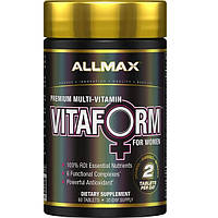 Витаминно-минеральный комплекс для спорта AllMax Nutrition VitaForm for Women 60 Tabs BK, код: 7911193