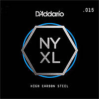 Струна D'Addario NYS015 High Carbon Steel Single String .015 UL, код: 6556967