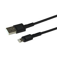 Кабель Hoco X83 USB - Lightning 2.4A 1 m Черный KP, код: 7792265