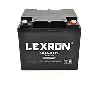 Аккумуляторная батарея Lexron LR-12-42 12V 42 Ah BM, код: 8331654
