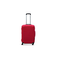 Чехол на Средний чемодан (M) Coverbag Дайвинг Красный DS, код: 8303761