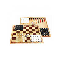Настольная игра Шахматы MToys S0011 3 в 1 PI, код: 7696730