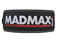 Пояс кожаный для тяжелой атлетики MadMax MFB-245 Full leather M Black z114-2024