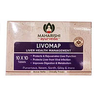 Комплекс для профилактики работы печени Maharishi Livomap 100 Tabs z114-2024