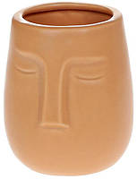 Ваза интерьерная Лицо фарфоровая диаметр 8,6х10см terracotta BonaDi DP219235 z114-2024