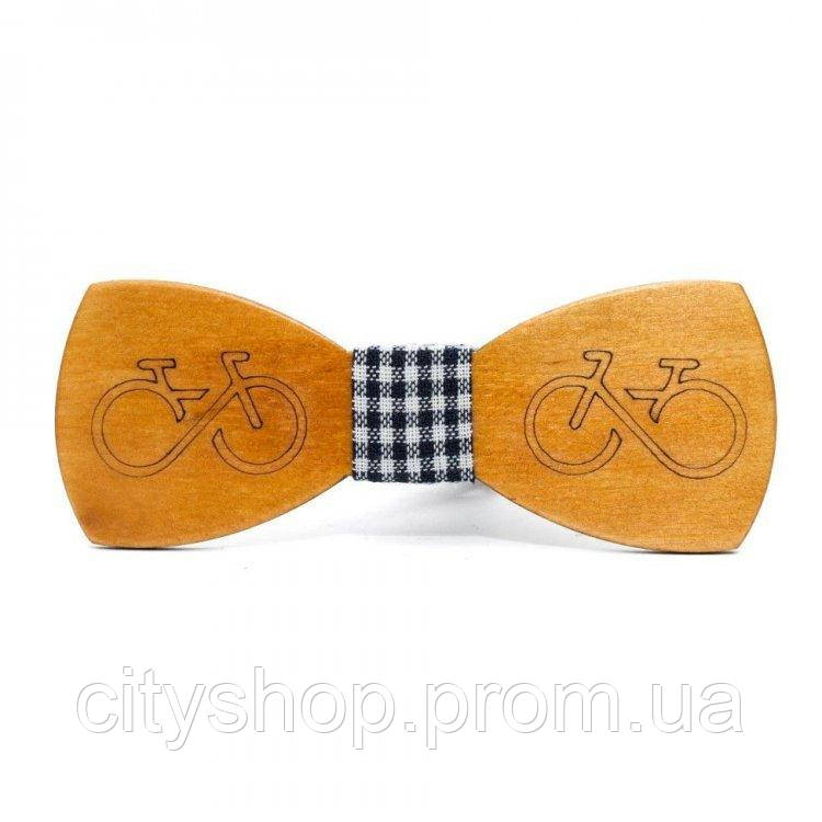 Дерев'яна Краватка Метелик Gofin Велосипед Gbdh-8175 CP, код: 2341174