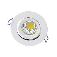 Светильник потолочный led встроенный Brille 8W LED-168 Белый XN, код: 7272924