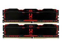 Модуль памяти DDR4 2x16GB 3200 GOODRAM Iridium X Black (IR-X3200D464L16A 32GDC) GR, код: 7764757