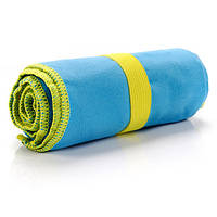 Швидковисихний рушник Meteor Towel 110х175 см Блакитний (m0085) XN, код: 1347856