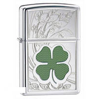 Зажигалка Zippo Silver (24699) HH, код: 314387