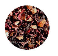 Фруктовый Чай на основе гибискуса с ароматом клубничного джема Нахальный фрукт ТМ Камелия 1 кг z117-2024