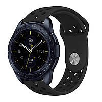 Ремешок BeWatch sport-style для Samsung Galaxy Watch 42 мм Черный (1010101.2) QT, код: 382838