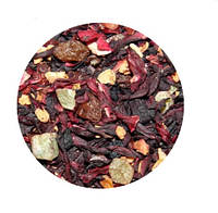 Фруктовый Чай на основе гибискуса с ароматом экзотических фруктов и киви Тропическое волшебство ТМ Камелия 1