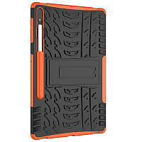Чехол Armor Case для Samsung Galaxy Tab S7 Plus 12.4 T970 T975 Orange GG, код: 7413401