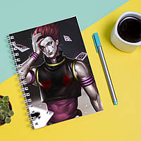 Скетчбук Sketchbook блокнот для рисования с принтом Hisoka Morou-Хисока А3 Кавун 48 z115-2024