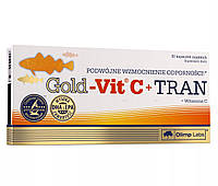 Витамин C для спорта Olimp Nutrition Gold-Vit C + Tran 30 Caps NL, код: 7803693
