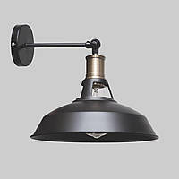 Бра с бронзовым патроном и с 27 см-плафоном Lightled 52-W6857F5-1 BK 270 FG, код: 8144787