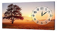Настінний годинник ProfART на полотні 30 x 53 см Дерево (P-309_S) DS, код: 1225744