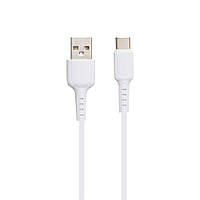 Кабель Borofone BX16 Easy Chargng Cable USB - Type C 2А 1m Белый QT, код: 7787196