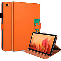 Чехол-книжка Animal Wallet Samsung Galaxy Tab A7 10.4 T500 T505 T507 Frog Оранжевый UP, код: 8331042