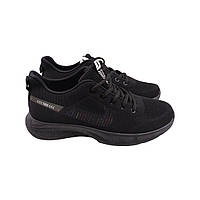 Кросівки чоловічі Fashion чорні текстиль 58-23LK 41 AG, код: 7908145