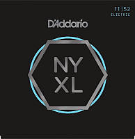 Струны для электрогитары D'Addario NYXL1152 Medium Top Heavy Bottom 11 52 NX, код: 6556182