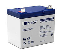 Аккумуляторная батарея Ultracell UCG35-12 GEL 12V 35 Ah White NX, код: 8331296