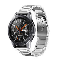 Ремешок браслет для смарт-часов BeWatch стальной для Samsung Galaxy Watch 46 мм Серебро (1020 QT, код: 382886