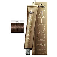 Краска для волос Schwarzkopf Professional Igora Royal Absolutes 5-60 светлый коричневый шокол HH, код: 8305567