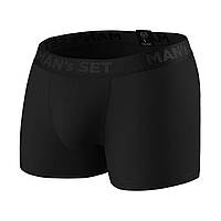 Мужские анатомические боксеры Intimate 2.1 Black Series чёрный MAN's SET XL z117-2024