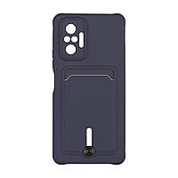Чехол с карманом для карт OtterBox Colorfull Pocket Card Xiaomi Redmi Note 10 Pro / Redmi 10 Pro Max 4G Dark