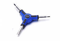 Шестигранный ключ Ken Tech KL-9736B 4 5 6мм Синий (INS-490) DH, код: 8249016