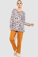 Пижама женская утепленная пудрово-коричневый 219R004-1 Ager L z117-2024