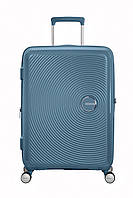 Валіза 67 см American Tourister SOUNDBOX BLUE 67x46,5х29(32) 32G*51002 VA, код: 8290659