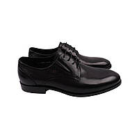 Туфлі чоловічі Clemento чорні натуральна шкіра 18-22DT 45 UL, код: 8137993