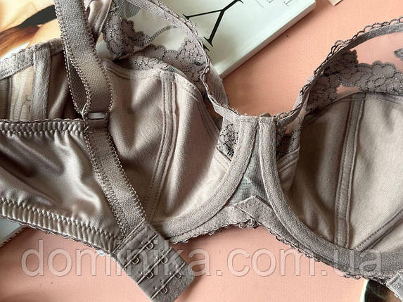 90G Бюстгальтер великого розміру на чашку G капучино, фото 3