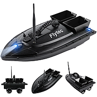 Радиоуправляемая лодка для рыболовной приманки Flytec 500 м 5200 мАч + пульт z115-2024
