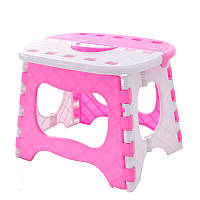 Складной стульчиктабурет Anpei A9805RW Розовый с белым UP, код: 7420255