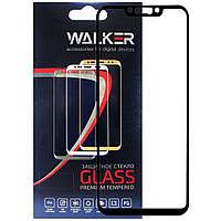 Защитное стекло Walker 3D Full Glue для Huawei P Smart Plus Mate 20 Lite Black PR, код: 7436096