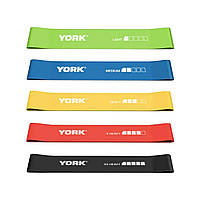 Набор резинок для фитнеса York Fitness 5 шт z117-2024