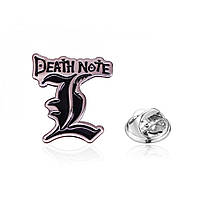 Пин BROCHE Death Note: L чёрный BRGV113801 GG, код: 8244240