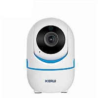 Поворотная IP WIFI камера видеонаблюдения Kerui T09T Tuya видеоняня со звуком 2 Mp Full HD UP, код: 7927075