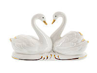 Фигурка интерьерная фарфор Two Swans 16 cm Lefard z118-2024