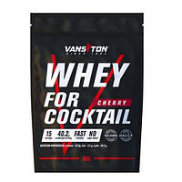 Протеин Vansiton Whey For Coctail 900 g 15 servings Cherry TO, код: 7520943