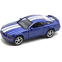 Машинка MiC Kinsmart Ford Mustang GT 2006 синяя (KT5091WF) PZ, код: 8111837