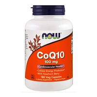 Коэнзим NOW Foods CoQ10 100 mg 180 Veg Caps QT, код: 7715588
