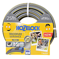 Поливочный шланг 19мм Tricoflex Ultramax 25м HoZelock NB, код: 1916683