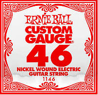 Струна Ernie Ball 1146 Nickel Wound Electric Guitar String .046 BM, код: 6556527