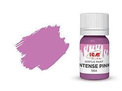 Фарба акрилова рожева напівматова ICM 1004